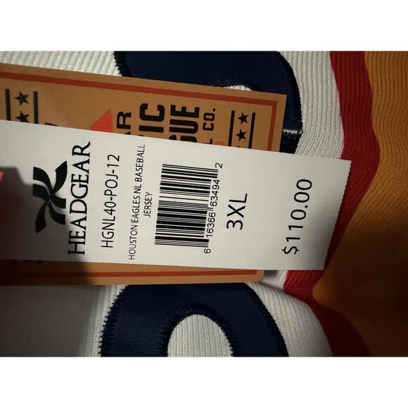 Houston Eagles Vintage Sports Jersey 3XL - Picture 5 of 5